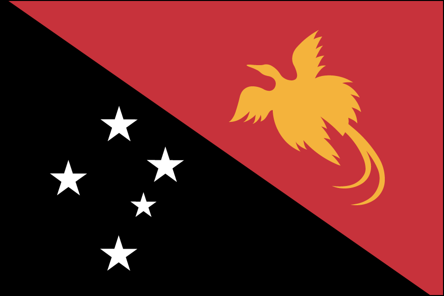 Nylon Papua New Guinea Flag
