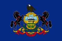 Nylon Pennsylvania State Flag