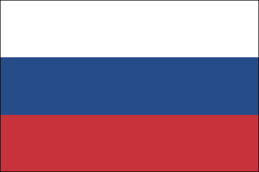 Nylon Russian Federation Flag