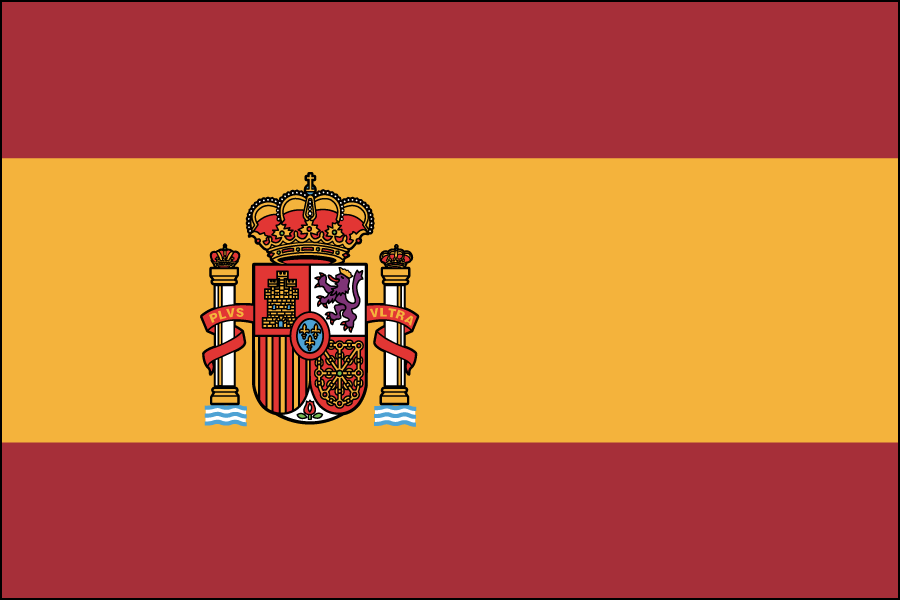 Nylon Spain Flag