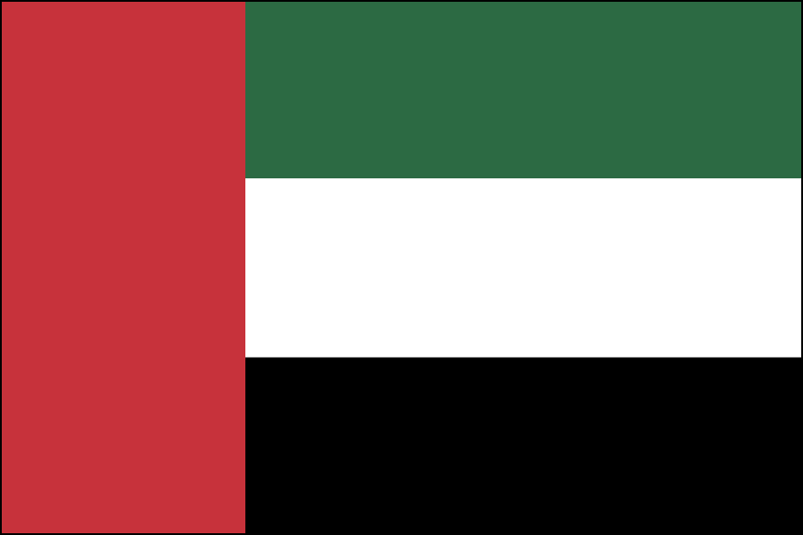 Nylon United Arab Emirates Flag