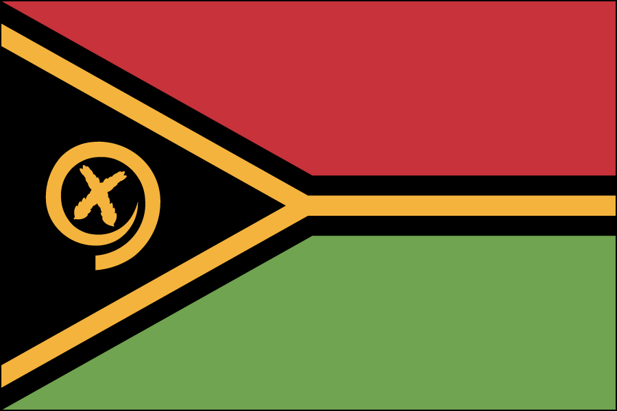 Nylon Vanuatu Flag