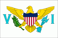 Nylon Virgin Islands Territory Flag