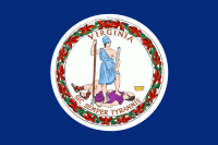 Nylon Virginia State Flag