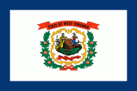 Nylon West Virginia State Flag