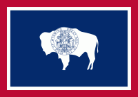 Nylon Wyoming State Flag