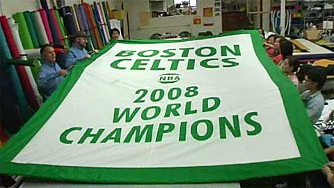 banner celtics championships